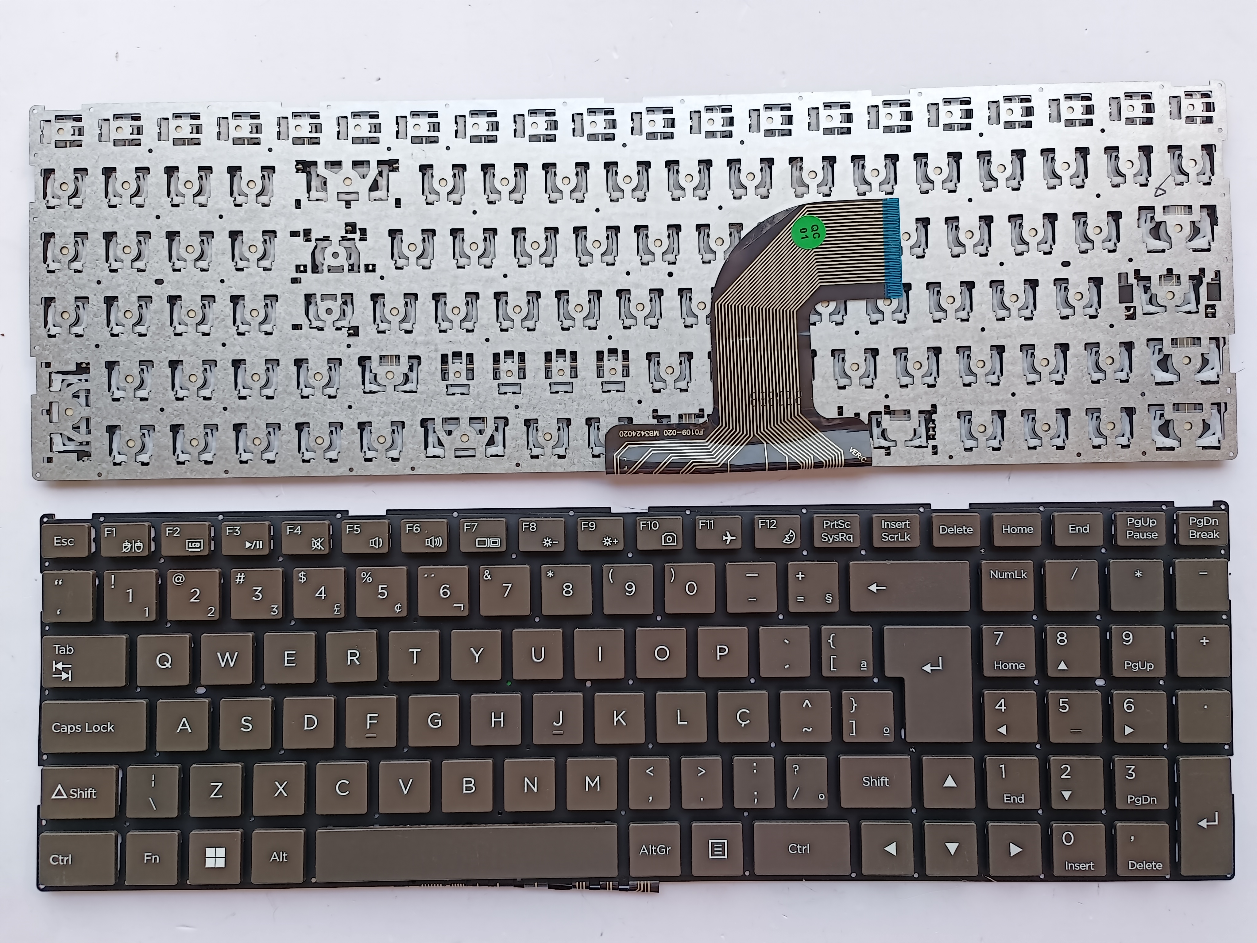 Picture of New Replacement Laptop Keyboard For SONY N15KP6 MB3424020 Brown BR Layout
